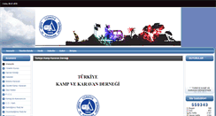 Desktop Screenshot of kampkaravan.org.tr