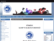 Tablet Screenshot of kampkaravan.org.tr